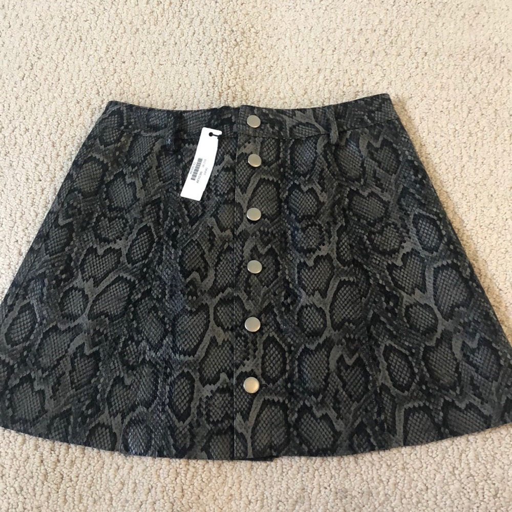 Olivaceous Snakeskin skirt from Urban Outfitters